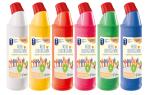 MEINE LIEBLINGSFARBE – 900 g Flaschen - Hochwertige, cremige Fingerfarben in 6 leuchtenden Farben